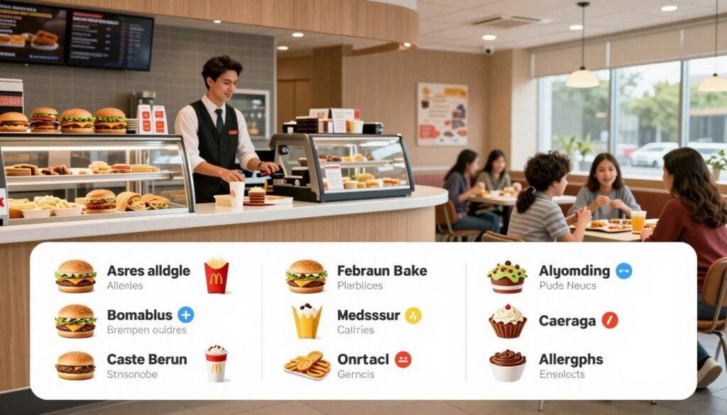 McDonald's Allergen Menu Information McDonald's Allergen Menu Information