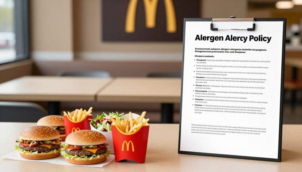 McDonald's allergen policy McDonald's allergen policy